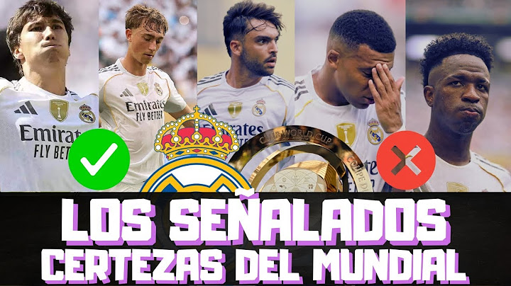 REAL MADRID'S OUTSTANDING MEN AT THE CLUB WORLD CUP: ASENCIO, MBAPPÉ, VINICIUS... THEY GO UP AND ...
