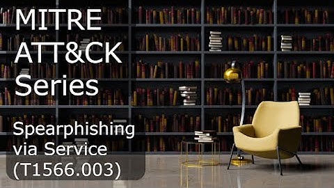 MITRE ATT&CK Series - Spearphishing via Service (T1566.003)