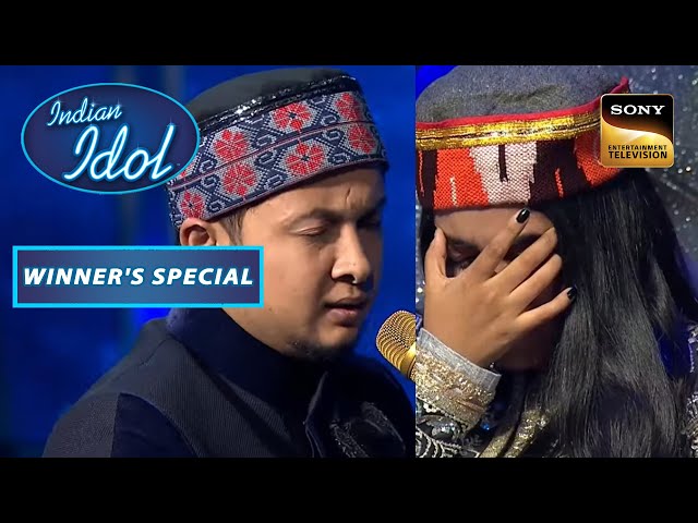 Pawandeep का 'Abhi Mujh Mein Kahin' Song सुनकर खूब रोई Sayli | Indian Idol S12 | Winner's Special class=