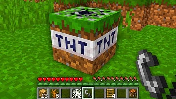 NOOB DIRT TNT EXPLOSION CHALLENGE! Minecraft NOOB vs PRO! 100% TROLLING MINE BOMB BIG TRAP BOOM NUKE