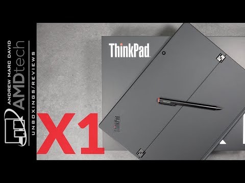 Lenovo Thinkpad X1 Tablet (3rd Gen):  Unboxing & Review