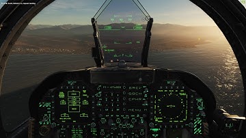 DCS F18 Crosswind Landing