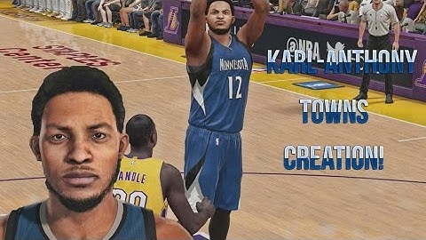 How to create Karl-Anthony Towns on NBA 2K15 *Reupload*
