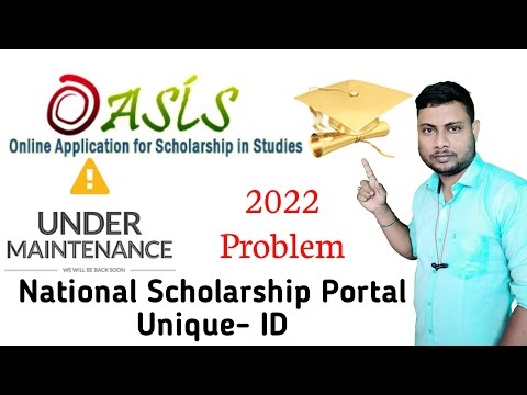 Oasis scholarship 2022 new process registration || Oasis scholarship unique ID from NSP