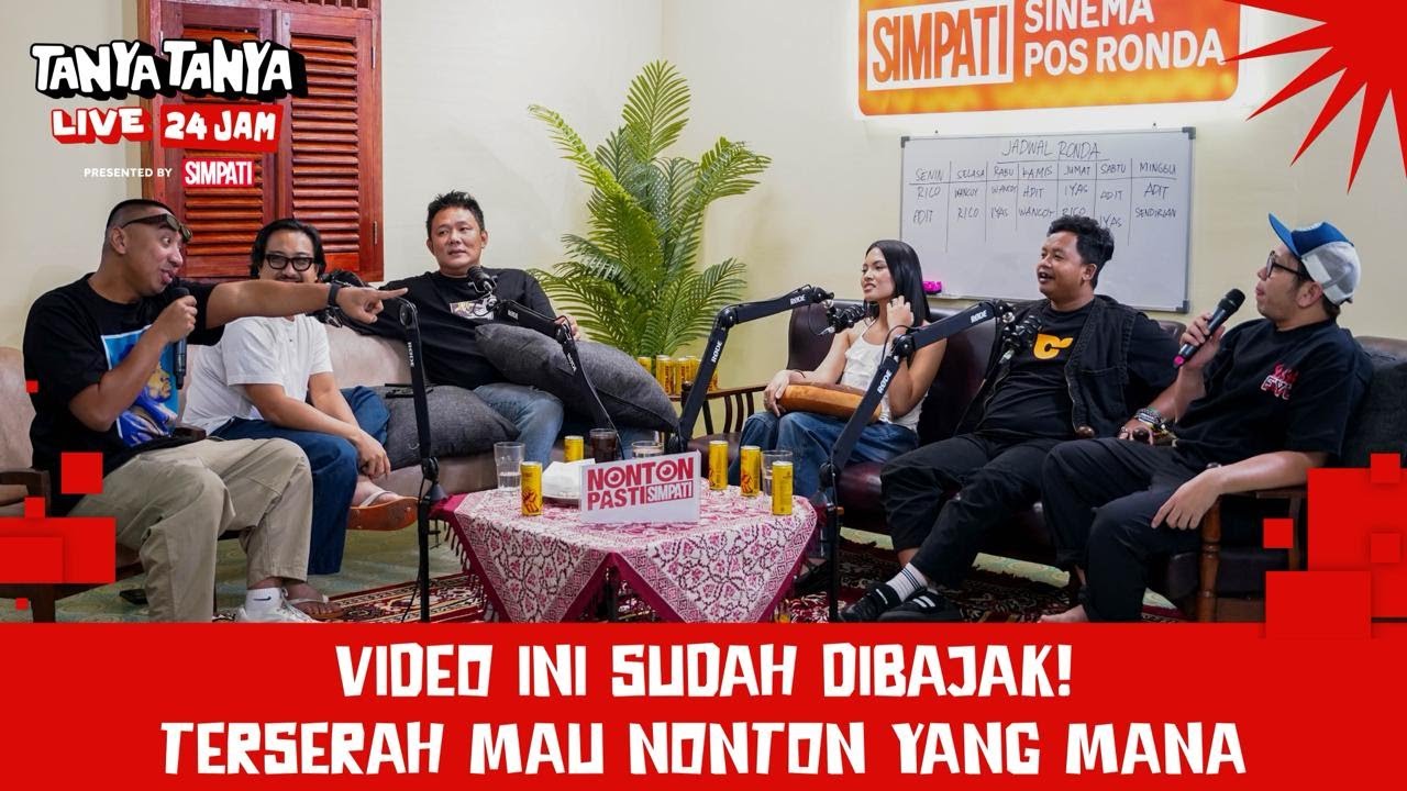 VIDEO INI SUDAH DIBAJAK! | TanyaTanya Live 24 Jam with Dustin Tiffani, Ditha Amalia, Iris