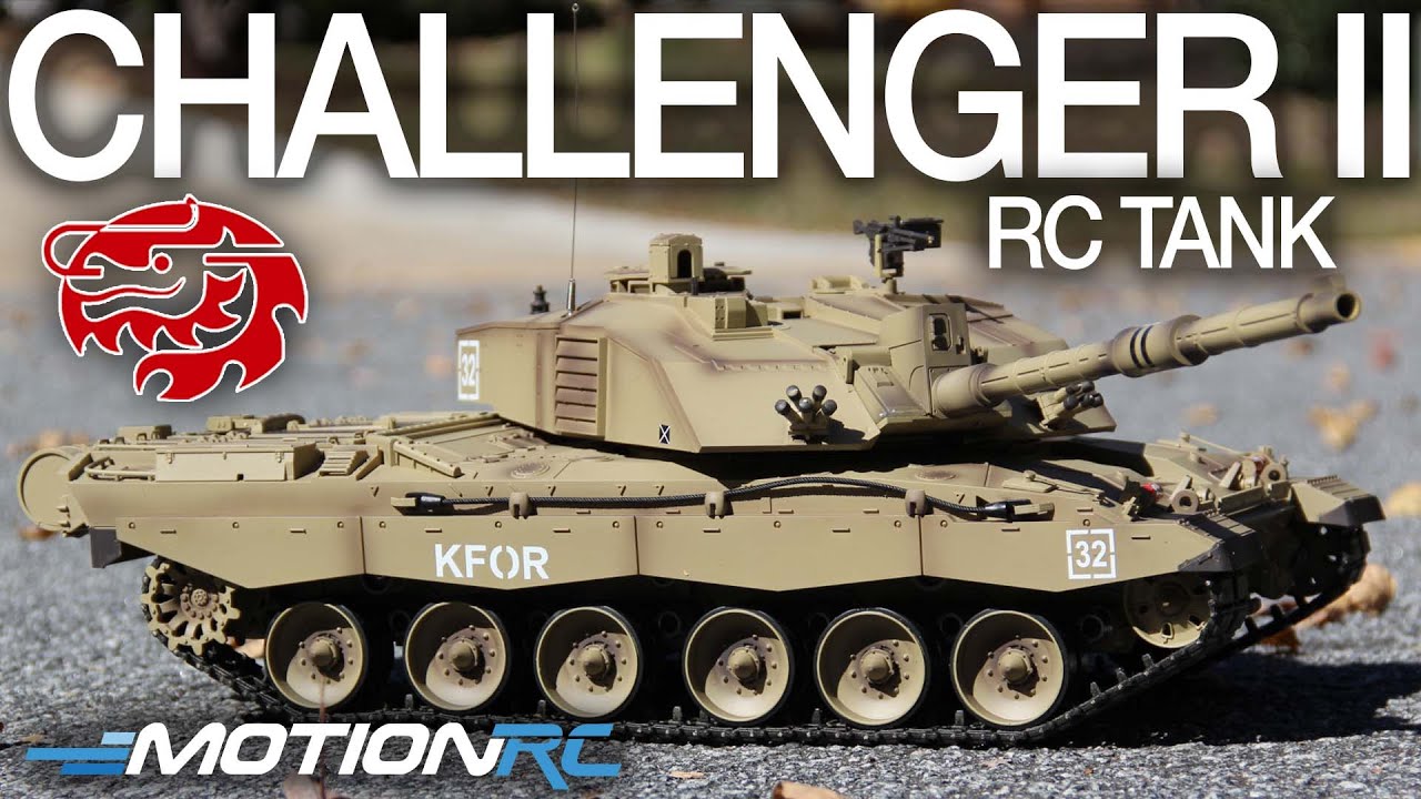 Heng Long UK Challenger II 1/16 Scale RC Tank