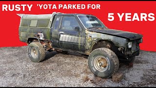 5 Year Cold Start, 1984 Toyota SR5 Pickup Truck