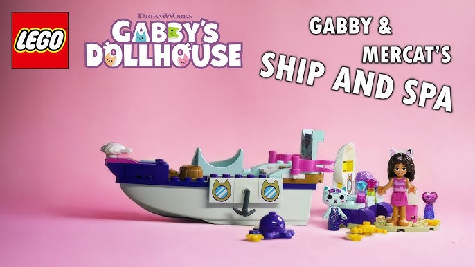 LEGO Gabby 10786 Le Bateau et le Spa de Gabby et Marine;