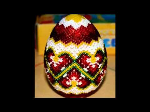 Пасхальные яйца из бисера. Схемы плетения