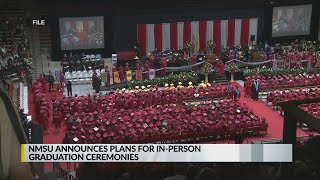 NMSU announces plans for limited in-person graduation ceremonies