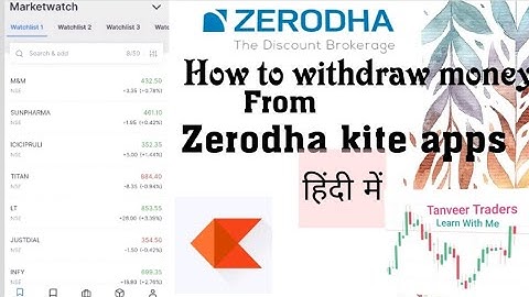 How to withdraw money  from Zerodha kite apps | Zerodha se paise withdrawal kaise kare || #Zerodha
