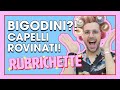 Come (NON) FARE I CAPELLI RICCI con i BIGODINI + VACANZA VIRTUALE | Rubrichette ✨#19