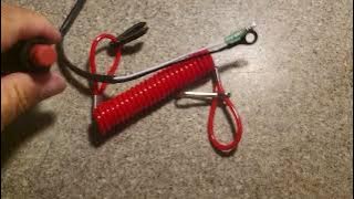 Adding a kill switch to a vintage Mercury 110 2 Stroke 9.8 HP Outboard Motor