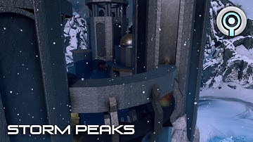 Storm Peaks (Halo 5 Map Feature)