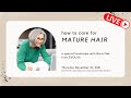 How to care for mature hair