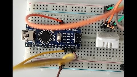 ARDUNİO DHT22 İLE ISI VE NEM ÖLÇER YAPIMI (PARÇA BİRLEŞTİRME)