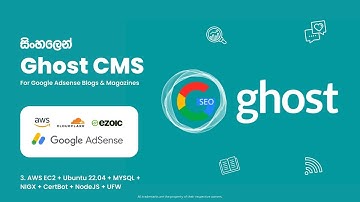 3. Ghost CMS Sinhala Tutorials