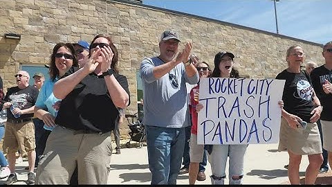 Trash Pandas arrive at Toyota Field ahead of Opening Day