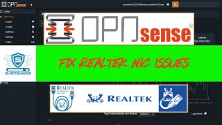 ⚡ Fix Realtek NIC Issues on OPNsense | Performance & Stability Guide