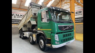 New In Stocklist For Sale: VOLVO FM 370 EURO 5, 8X4 STEEL TIPPER – 2013 – KA13 DAY