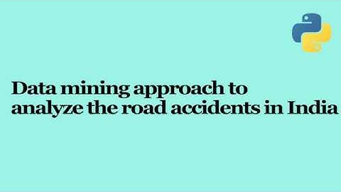 Data mining approach to analyze the road accidents in India || Java Web Application Projects