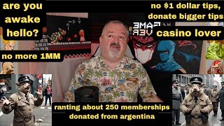 DsP--fightcade tuesday night--ragequitting in HD2 + ranting about 250 memberships donated from ARS