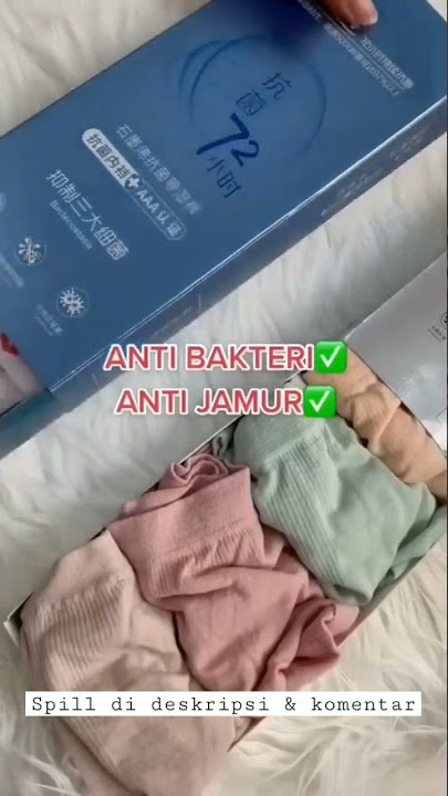REKOMENDASI CELANA DALAM WANITA SEHAT ANTIBAKTERI MISS V NYAMAN
