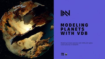Modeling Broken Planets with VDBs