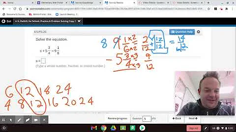 EnVision 2.0 6th Grade Math 4-5 Practice & Problem Solving
