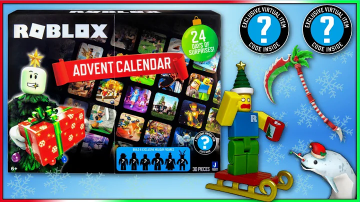 Roblox Advent Calendar | Unboxing & Review | FULL SET & CODES