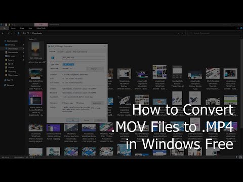 how to convert mov files to mp4 files