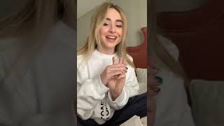 Sabrina Carpenter Livestream (ft. Danielle Fishel!!)