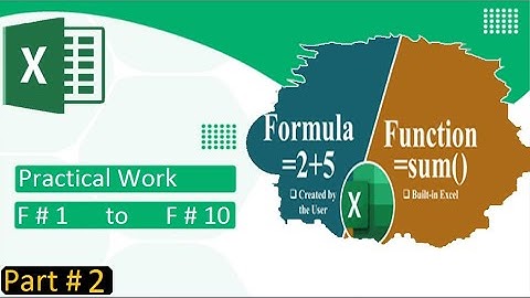 Ms Excel Full Tutorial Class # 37 Excel Functions & Formulas Book Part#2 in Pashto | Excel Functions