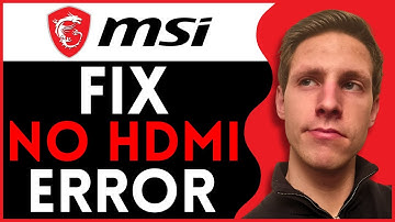 MSI Monitor Not Detecting HDMI - Easy & Fast Fix 2025