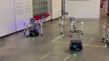 Autonomous robots for logistics assistance (H2020 CPSwarm)