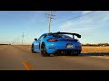 Porsche 718 gt4rs launch control cold tires  traction control off