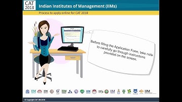 CAT 2018 Registration and Application