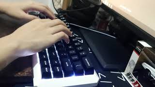 Dz60Rgb V2 Sound Test - 5 Degree Aluminum Case Gateron Yellow