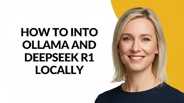 How to Into Ollama and Deepseek R1 Locally - Julia