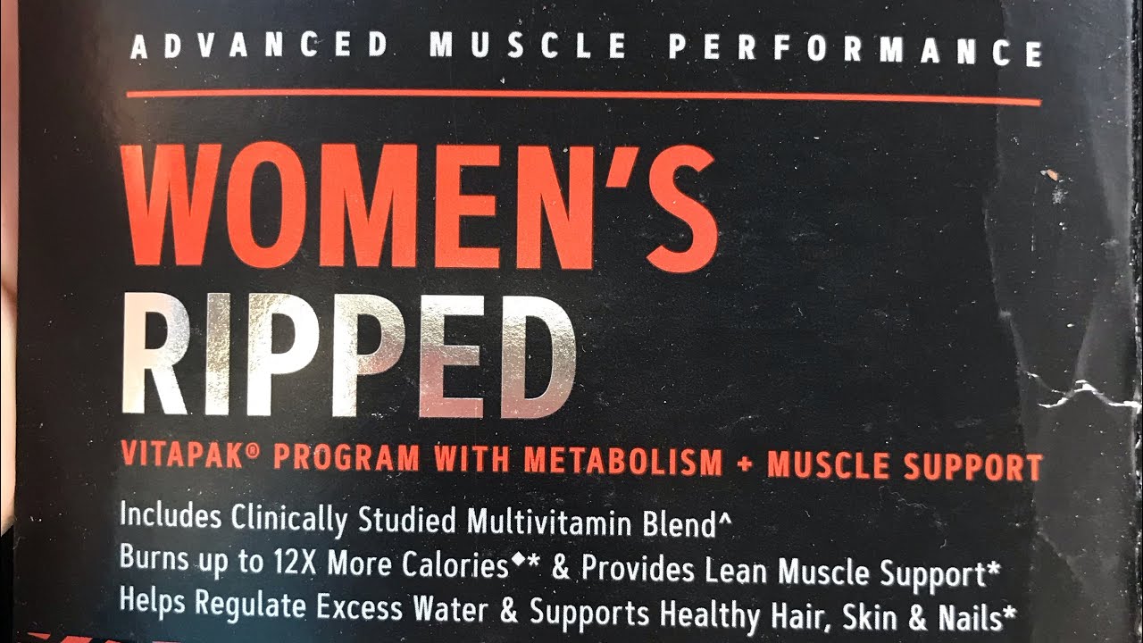 Womens Ripped Gnc Before And After