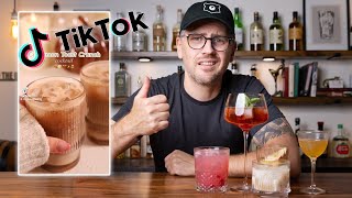 I tried fall-themed TikTok cocktails and survived