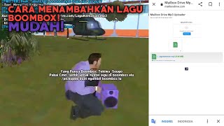 Cara menambah lagu boombox GTA SAMP android!