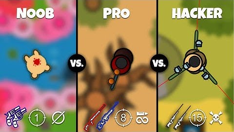 NOOB vs PRO vs HACKER - Surviv.io