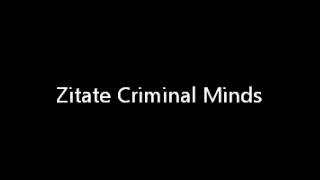 Criminal Minds Zitate Youtube