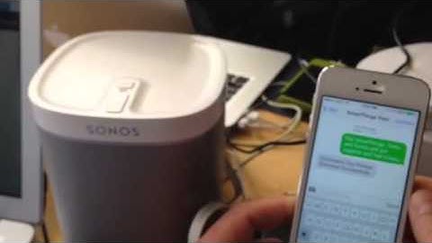SmartThings + Twilio + Sonos