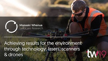 Achieving results for the environment through technology: lasers, scanners & drones