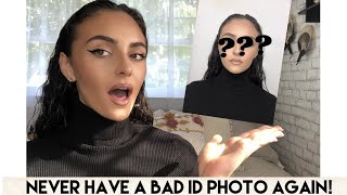 the passport photo makeup tutorial