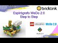 STUDIO 2.0 ⚙️ESPIRÓGRAFO | Spirograph | TUTORIAL ✔️ LEGO WEDO 2.0 (45300) | Bricklink