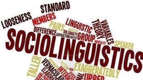 Sociolinguistics: Introduction and Language Variations. 1st Lecture.