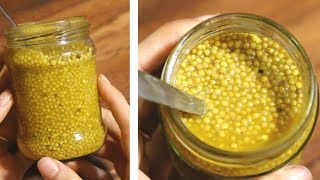 MAKE YOUR OWN MUSTARD || Easy Recipes for Health ||